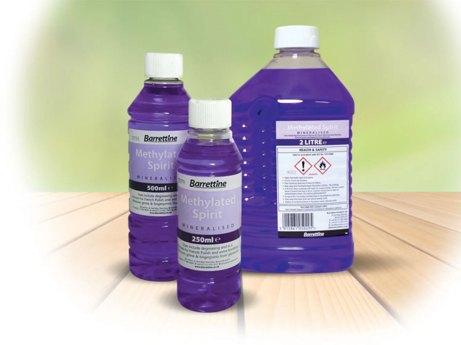 Barrettine Methylated Spirits - 250ml - Image 2
