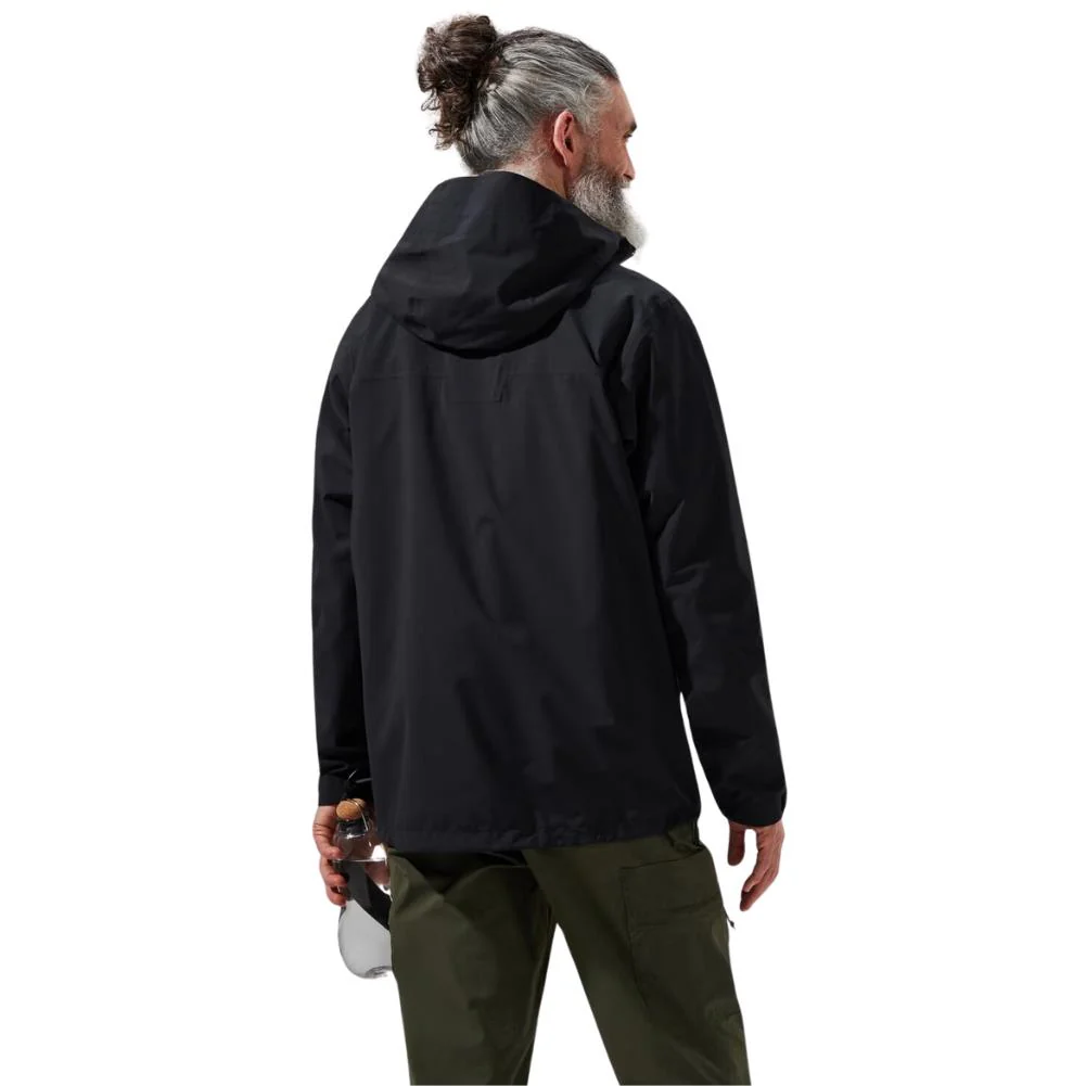 Berghaus Men's Arnaby Hooded Waterproof Jacket (Black) - Image 11