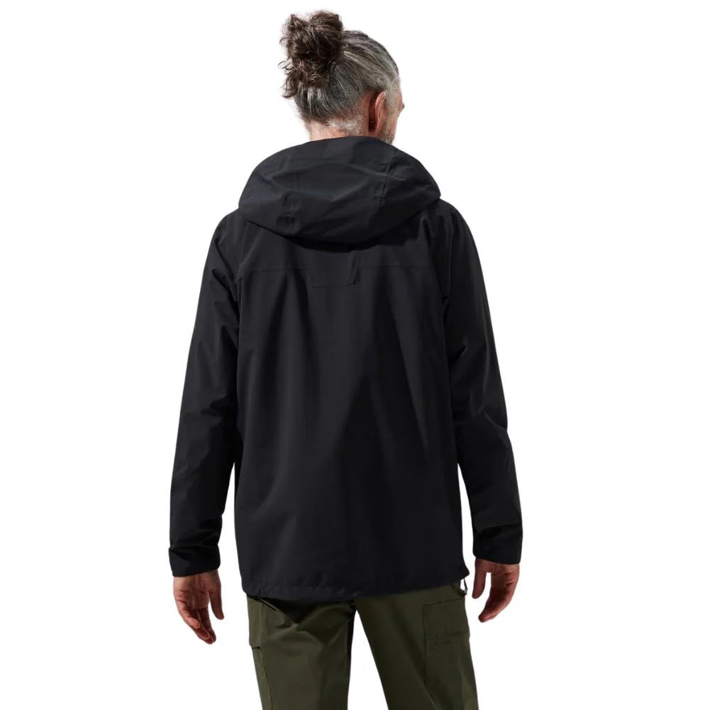Berghaus Men's Arnaby Hooded Waterproof Jacket (Black) - Image 8