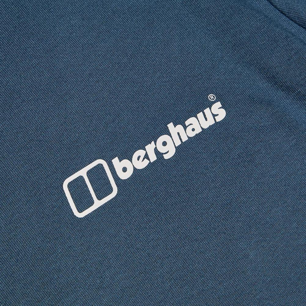 Berghaus Men's Cheviot Box Logo Short Sleeve T-Shirt (Blue) - Image 9