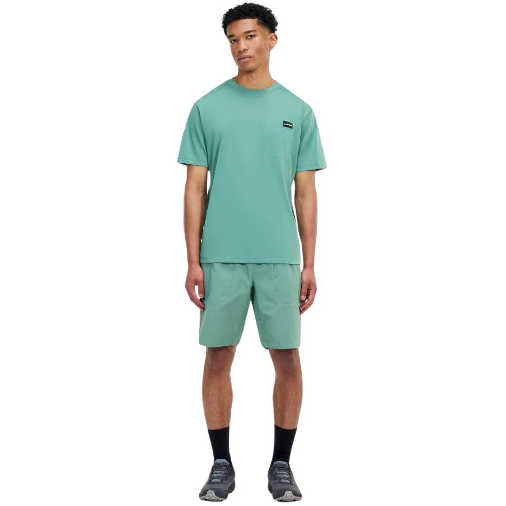 Berghaus Men's Relaxed Short Sleeve Tech Tee (Green) - Image 6