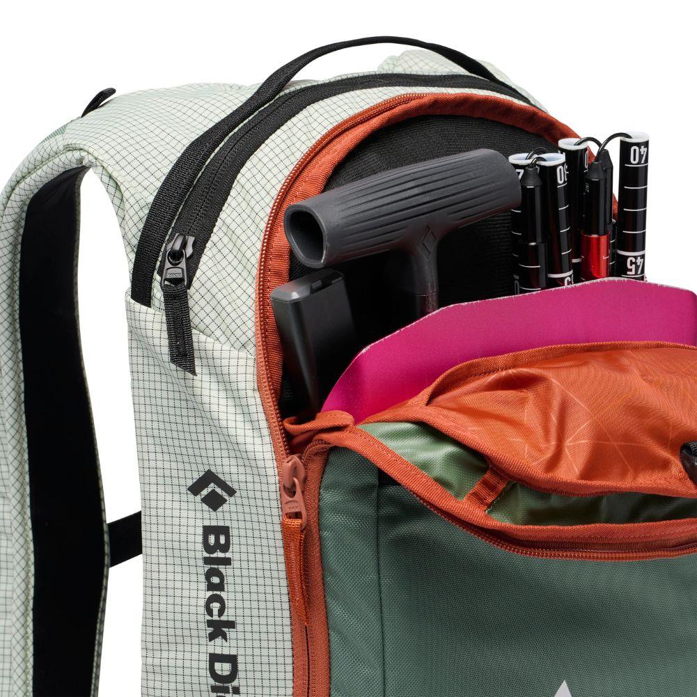 Black Diamond Dawn Patrol 15 Backpack - M/L (2025)(Foam Green) - Image 6