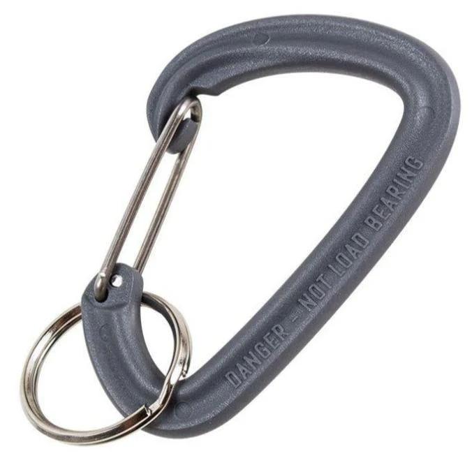 Black Diamond Jivewire Accessory Carabiner - Grey (Large)