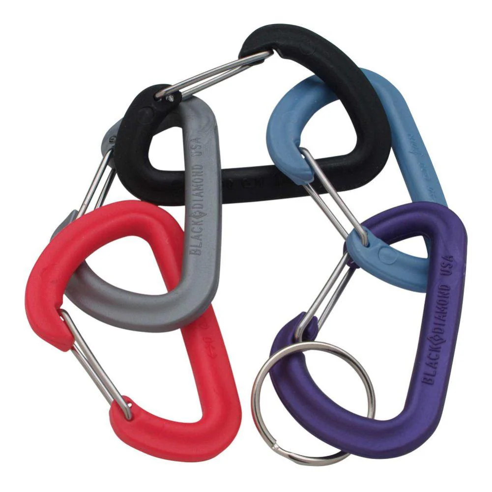 Black Diamond Jivewire Accessory Carabiner - Grey (Large) - Image 2