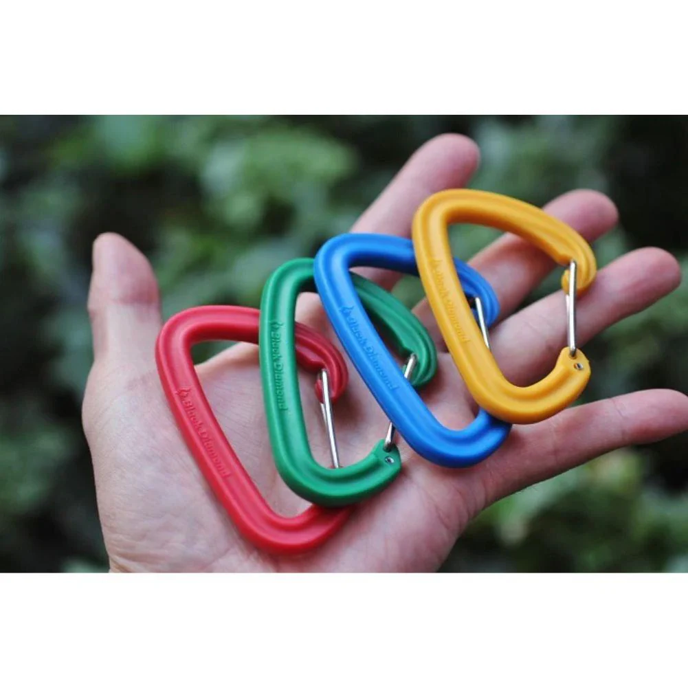 Black Diamond Jivewire Accessory Carabiner - Yellow (Large) - Image 2