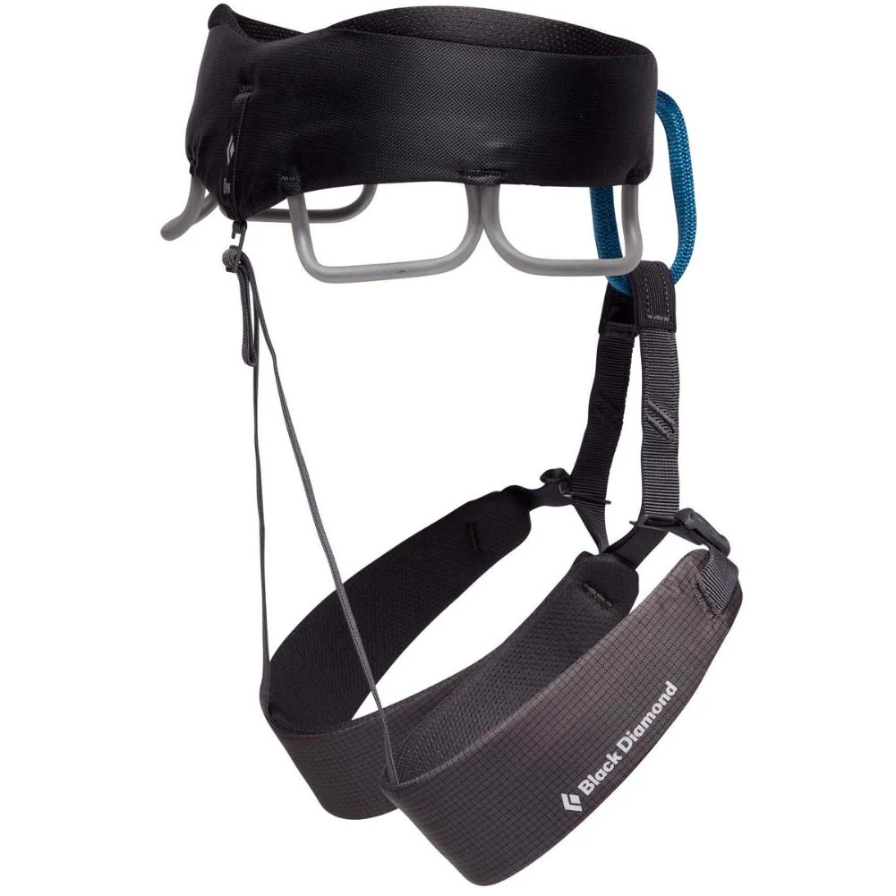 Black Diamond Men's Momentum Climbing Harness Package (Anthracite) - Image 3