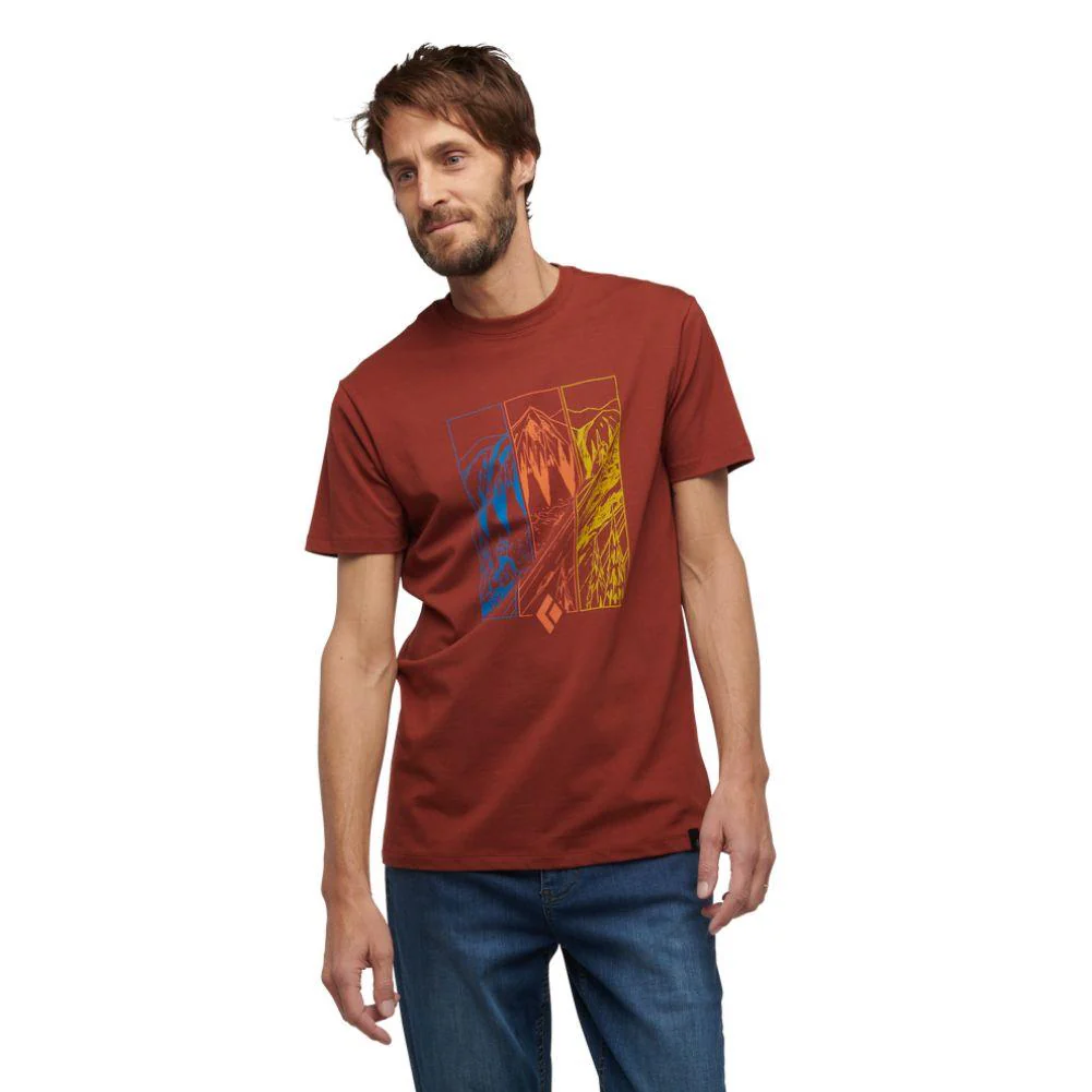 Black Diamond Men's Multisport Short Sleeve T-Shirt (Mulled Cider) - Image 2