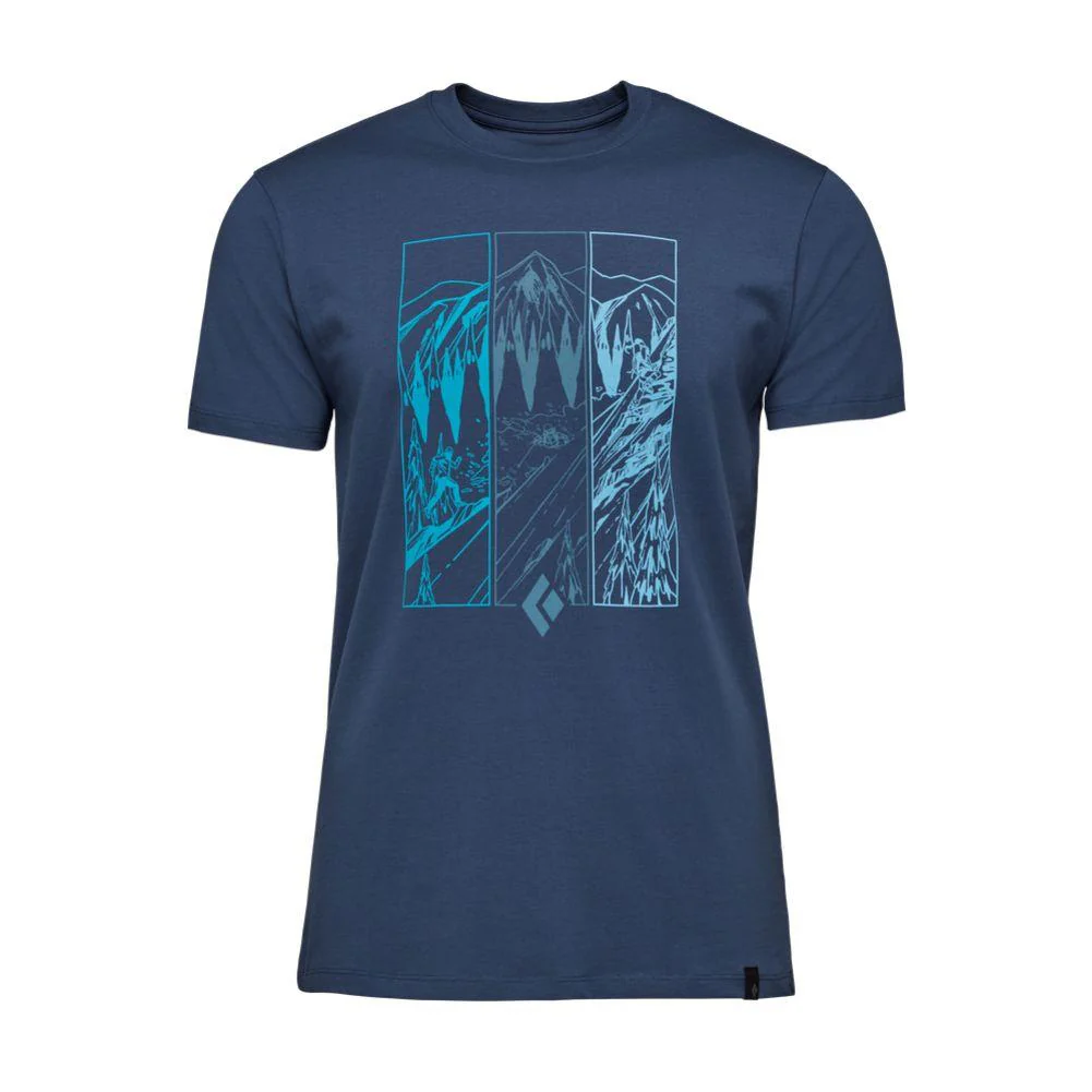 Black Diamond Men's Multisport Short Sleeve Tee (Ink Blue)