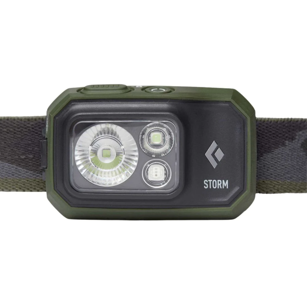 Black Diamond Storm 450 Lumen Head Torch (Dark Olive) - Image 2