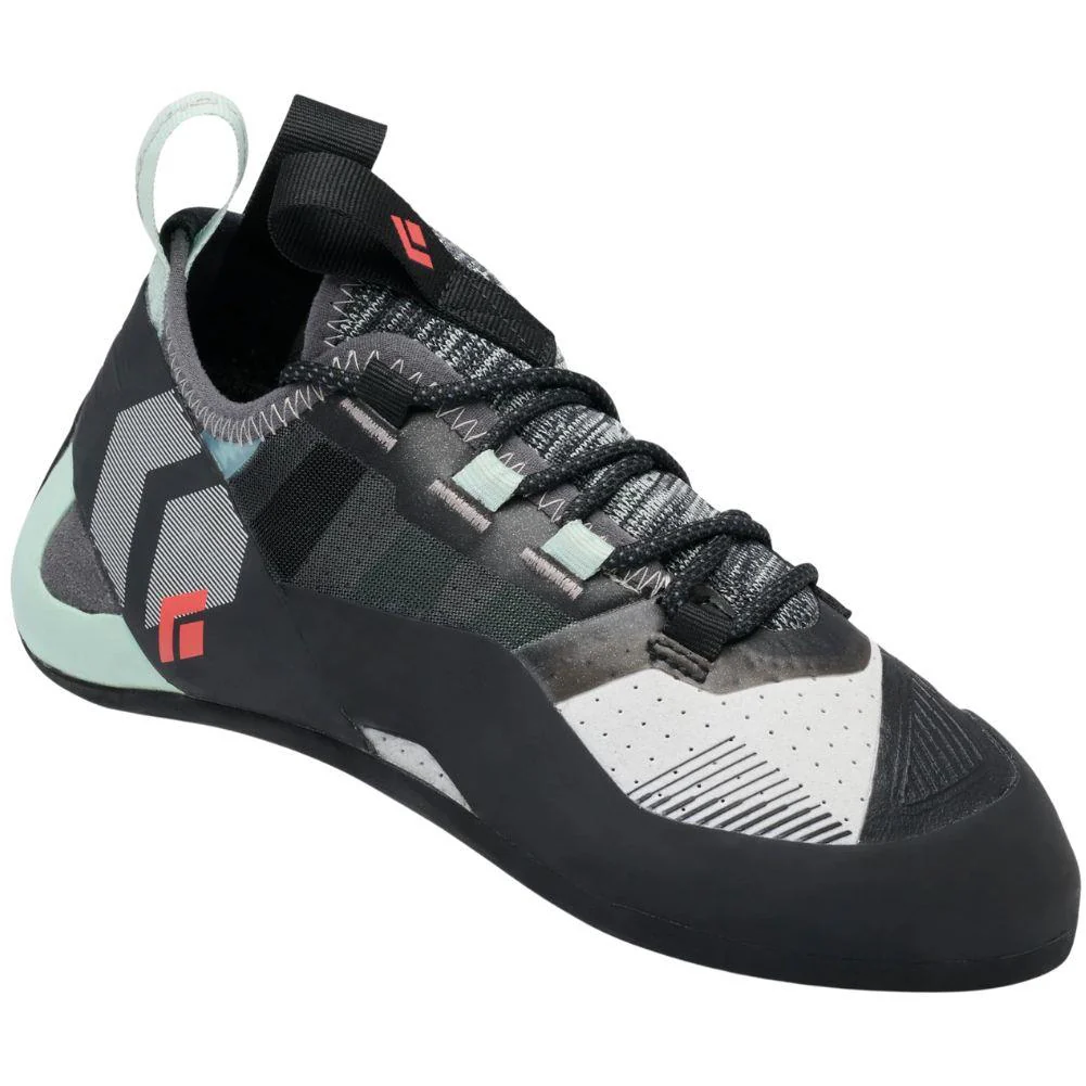 Black Diamond Women's Momentum Lace Climbing Shoes (Foam Green/Alloy)