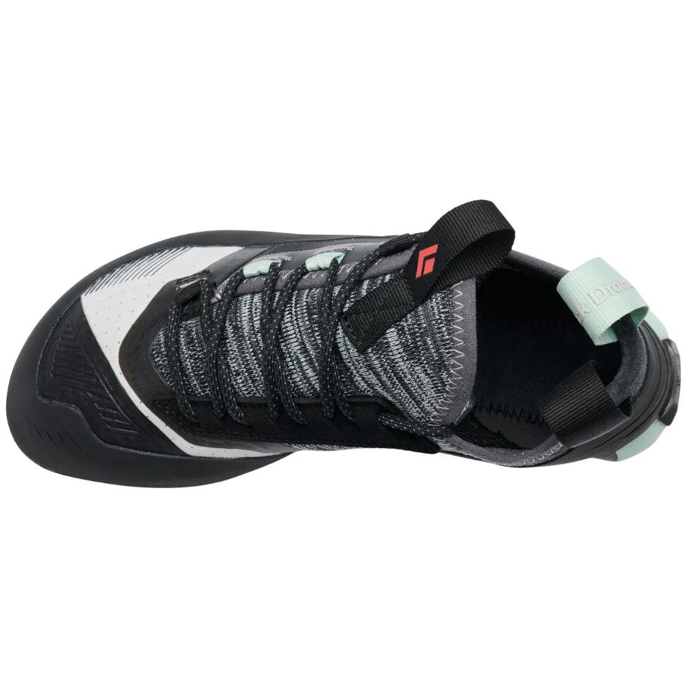 Black Diamond Women's Momentum Lace Climbing Shoes (Foam Green/Alloy) - Image 7