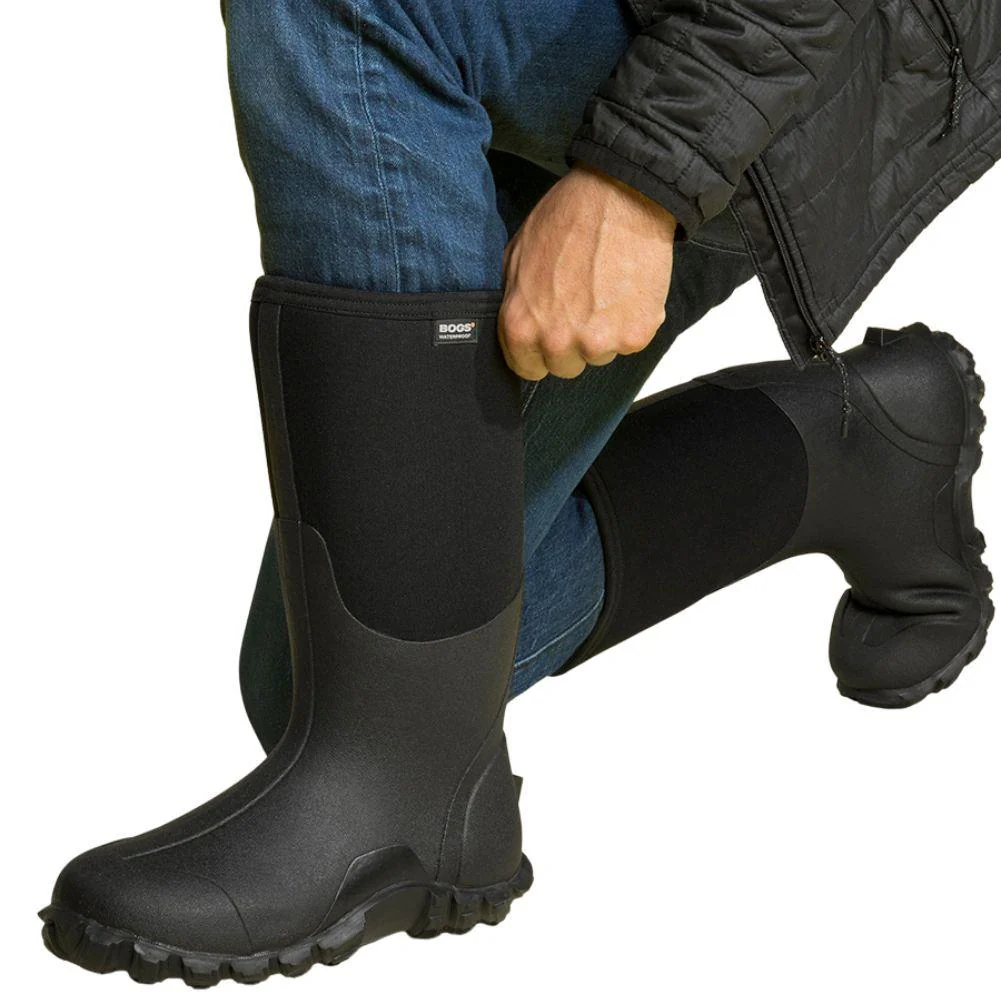 Bogs Men's Classic High Welly Boots (Black) - Image 7