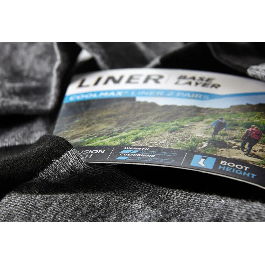 Bridgedale Men's Base Layer Coolmax Liner Twin Pack - Image 4
