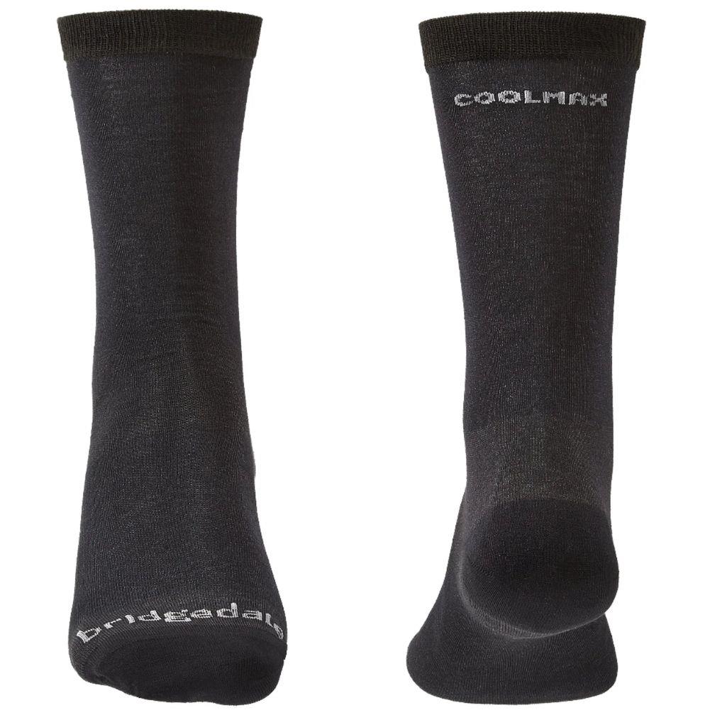Bridgedale Men's Base Layer Coolmax Liner Twin Pack (Black) - Image 2
