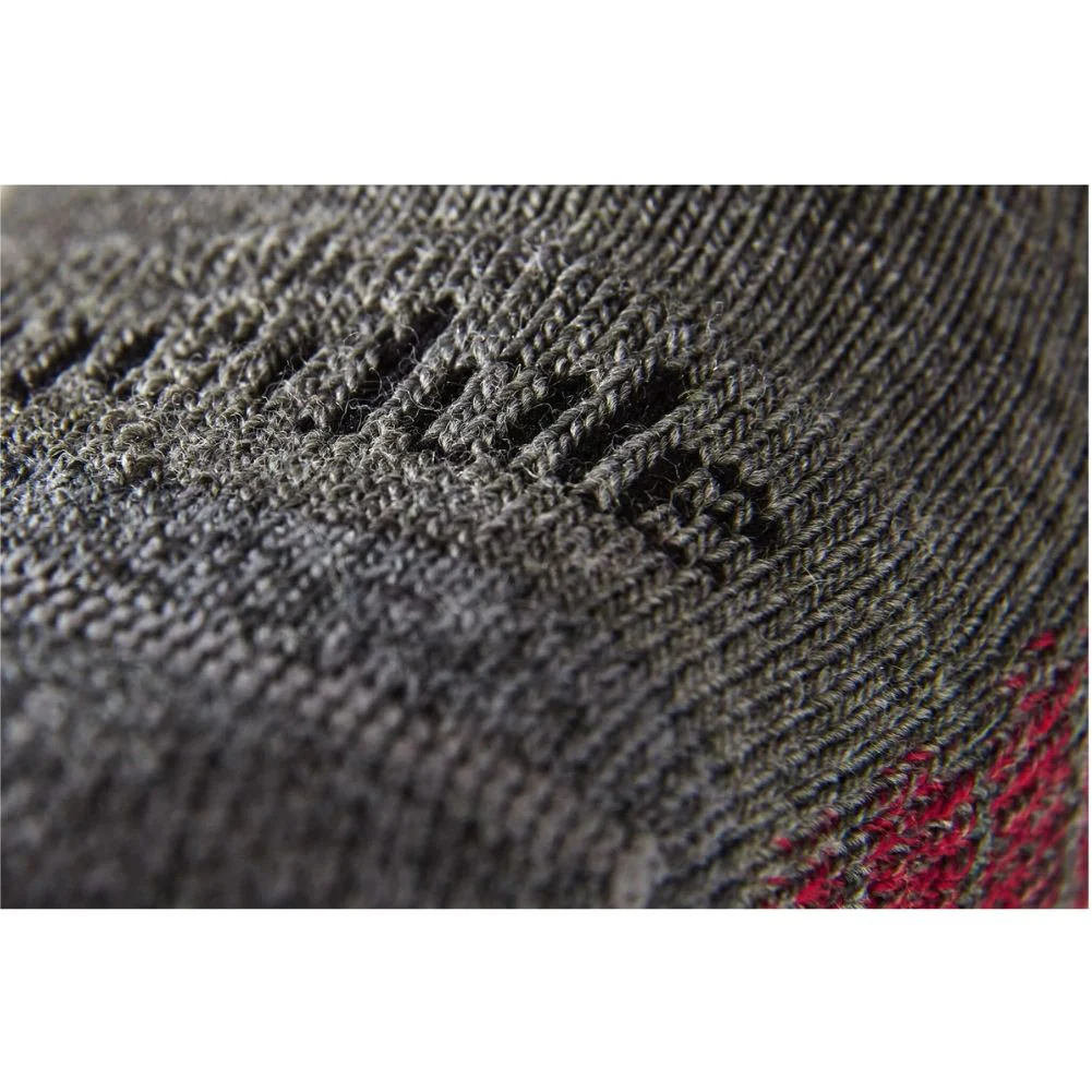 Bridgedale Men's Hike Lightweight Merino Performance Socks (Grey Heather) - Image 3