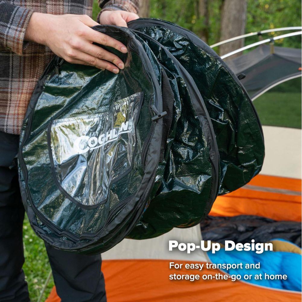Coghlan's Pop-Up Camp Trash Can 111L 19' x 24' Open - Image 3