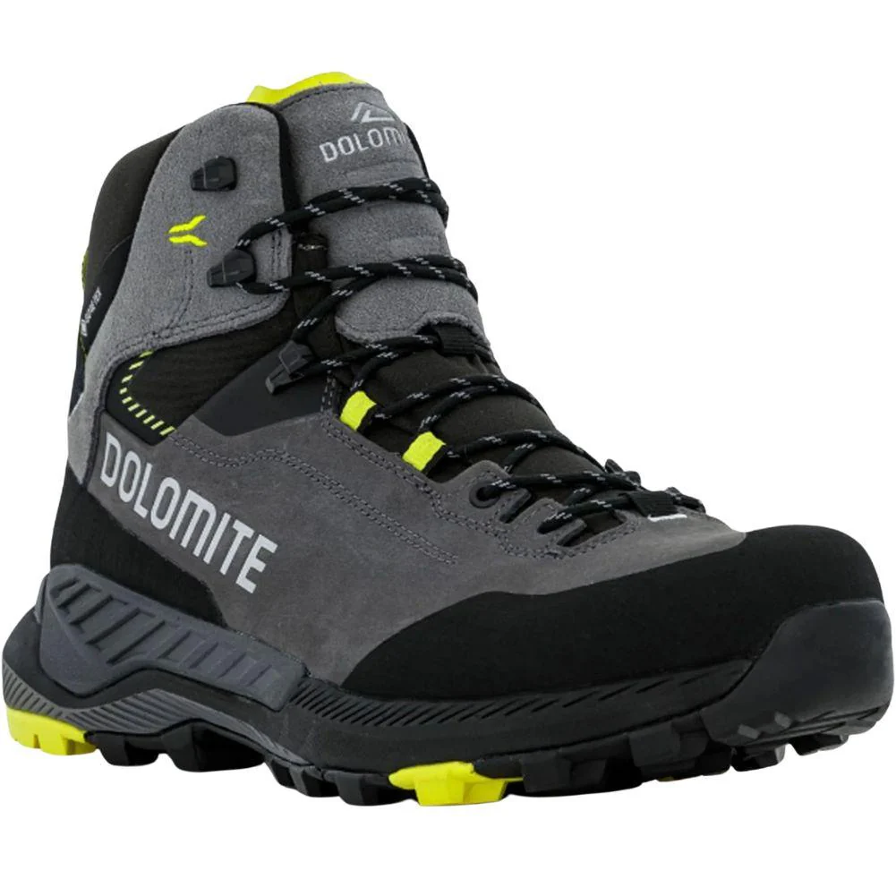 Dolomite Men's Vernale Leather High GTX Walking Boot (Anthracite Grey) - Image 6