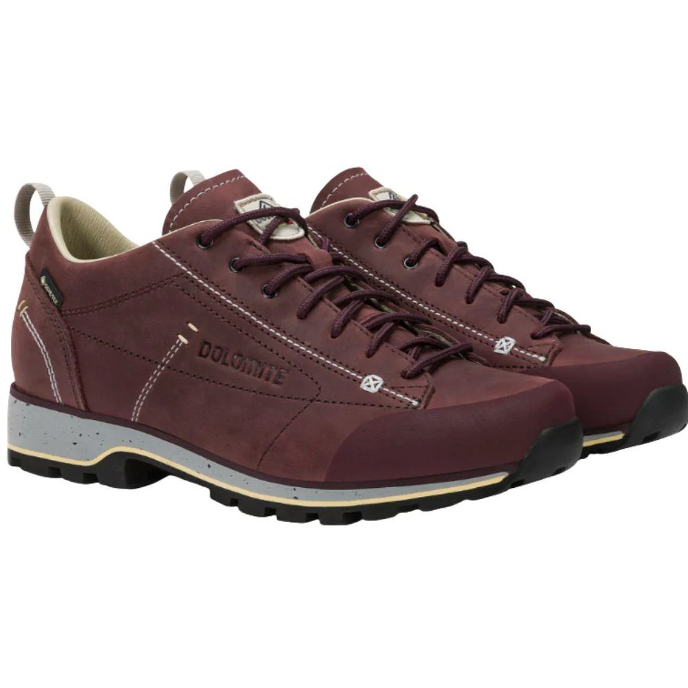 Dolomite Women's 54 Low Fg Gore-Tex Shoe (Rosewood Brown) - Image 4