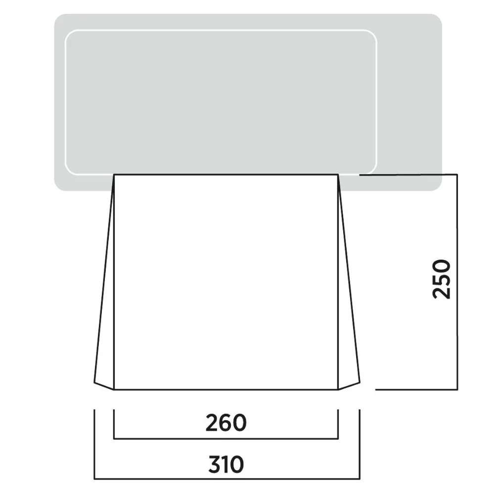 Easy Camp Campervan /Motor Tour Canopy Awning - Image 5