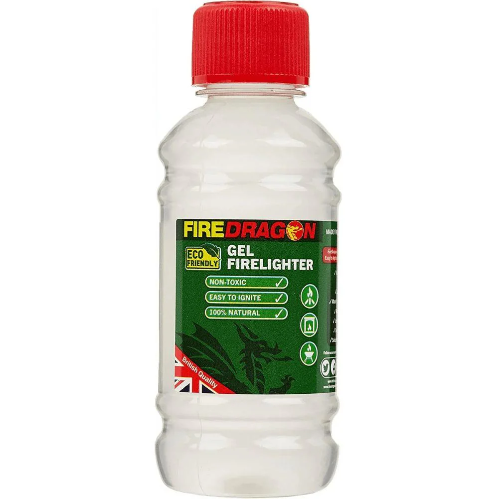 FireDragon Gel Firelighter 200ml Bottle - Image 4