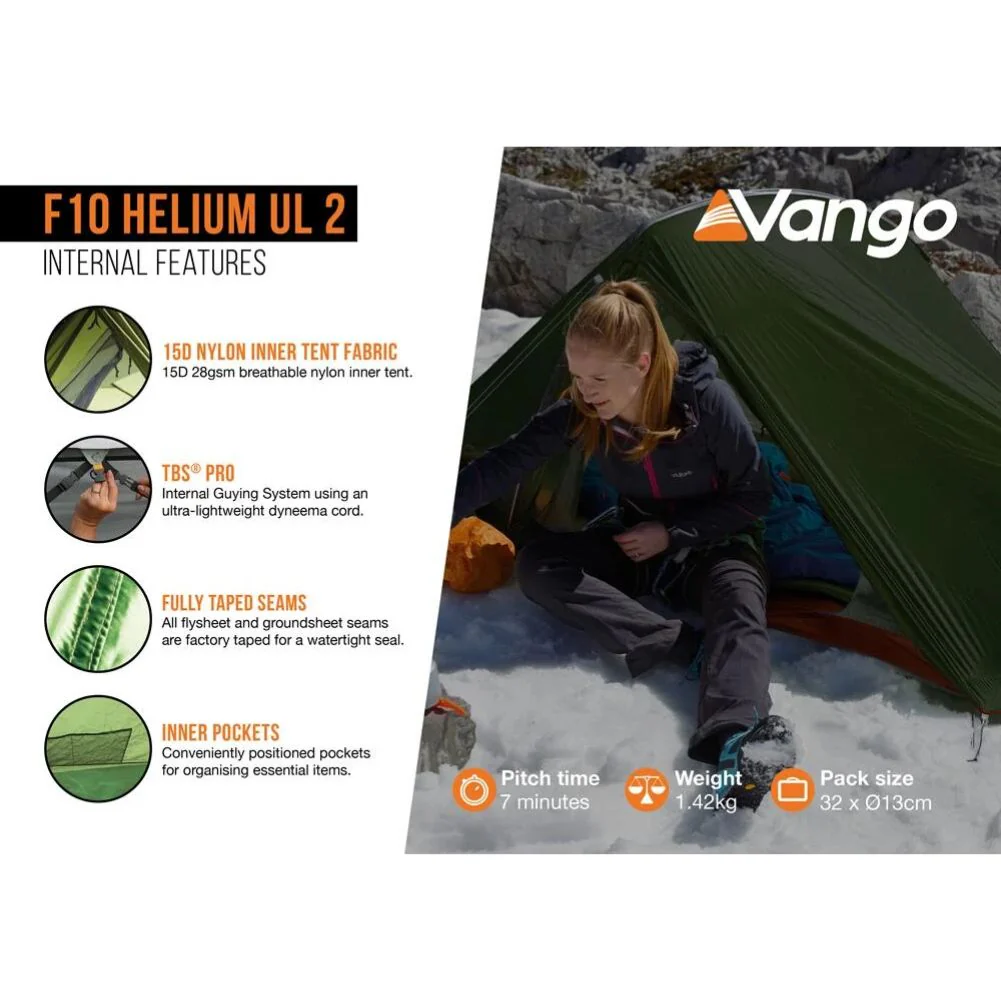 Force Ten (F10) Helium UL 2 Tent - Image 13