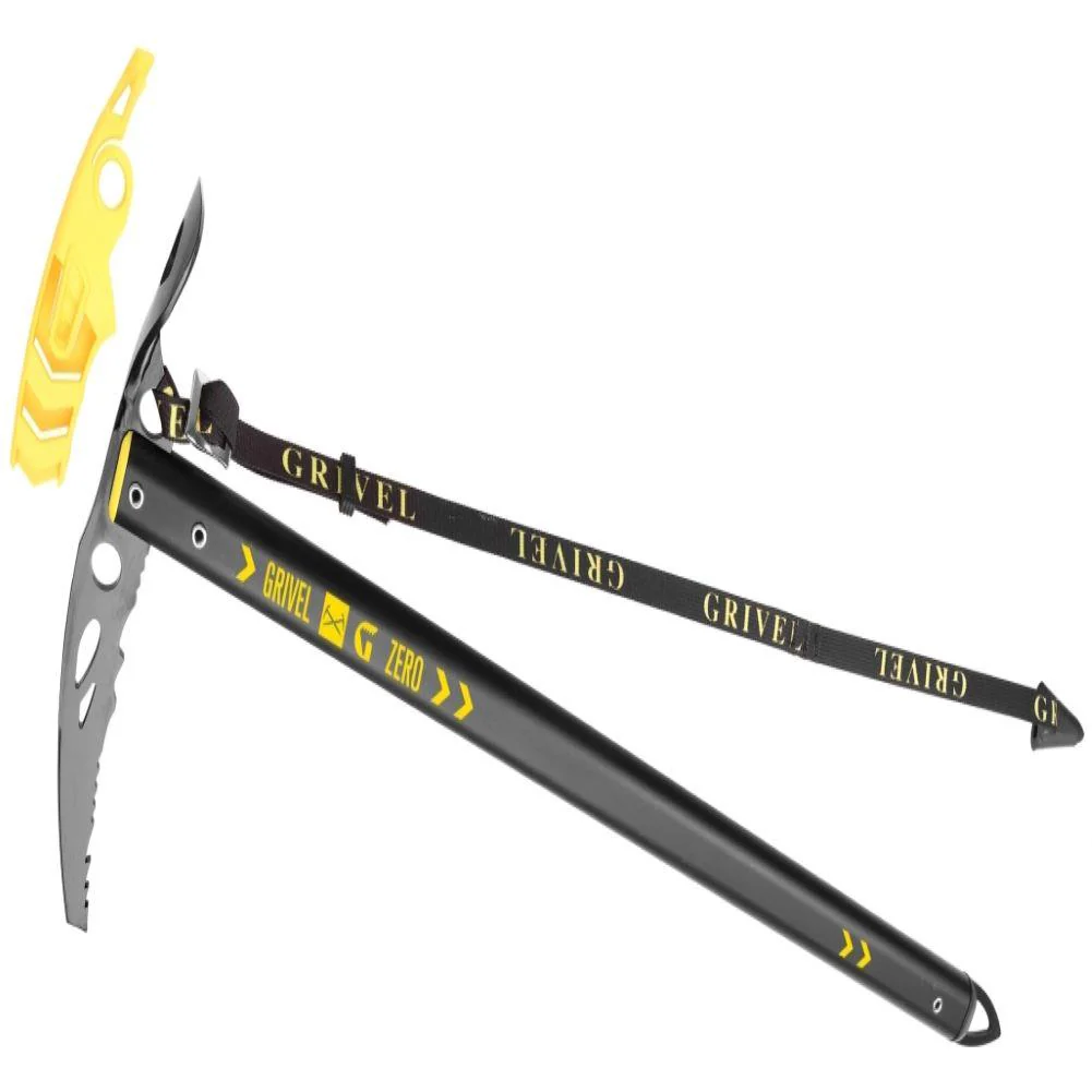 Grivel G Zero Ice Axe With Adjustable Long Leash - Black - Image 2