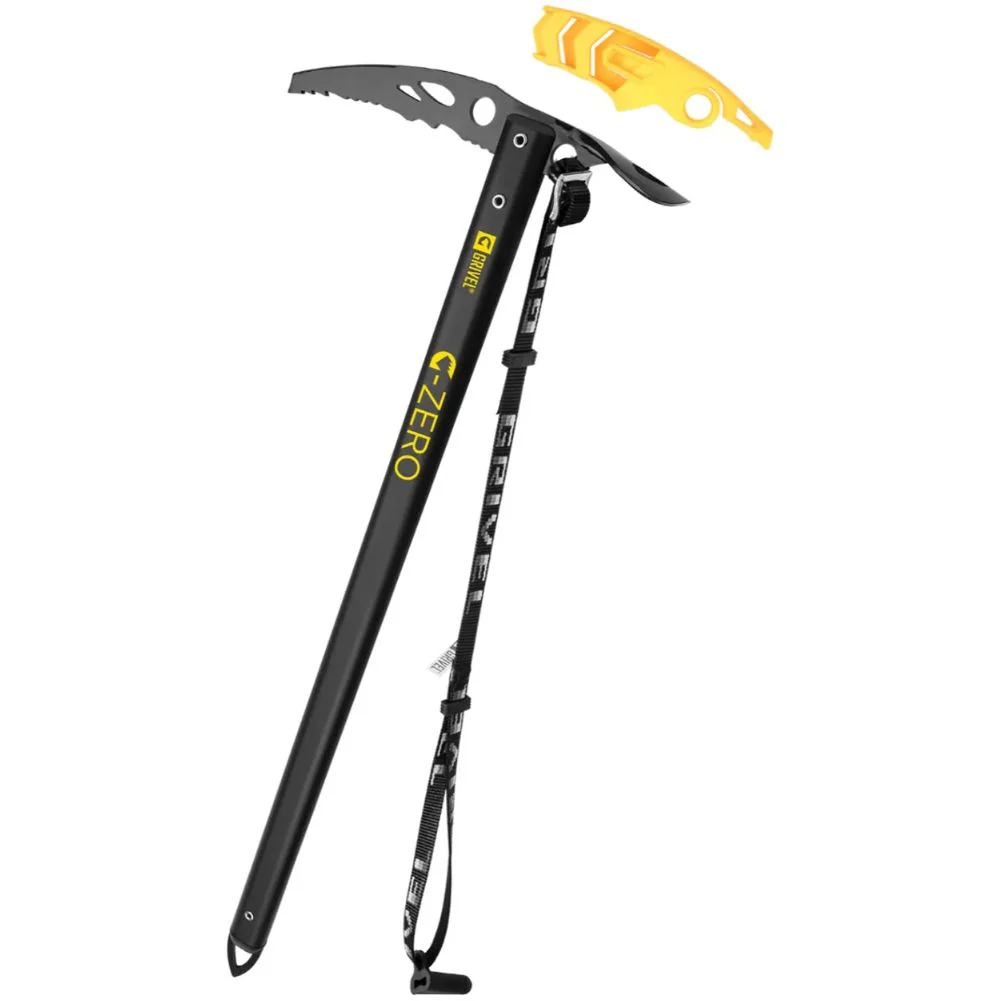 Grivel G Zero Ice Axe (with long leash) Black - Image 2