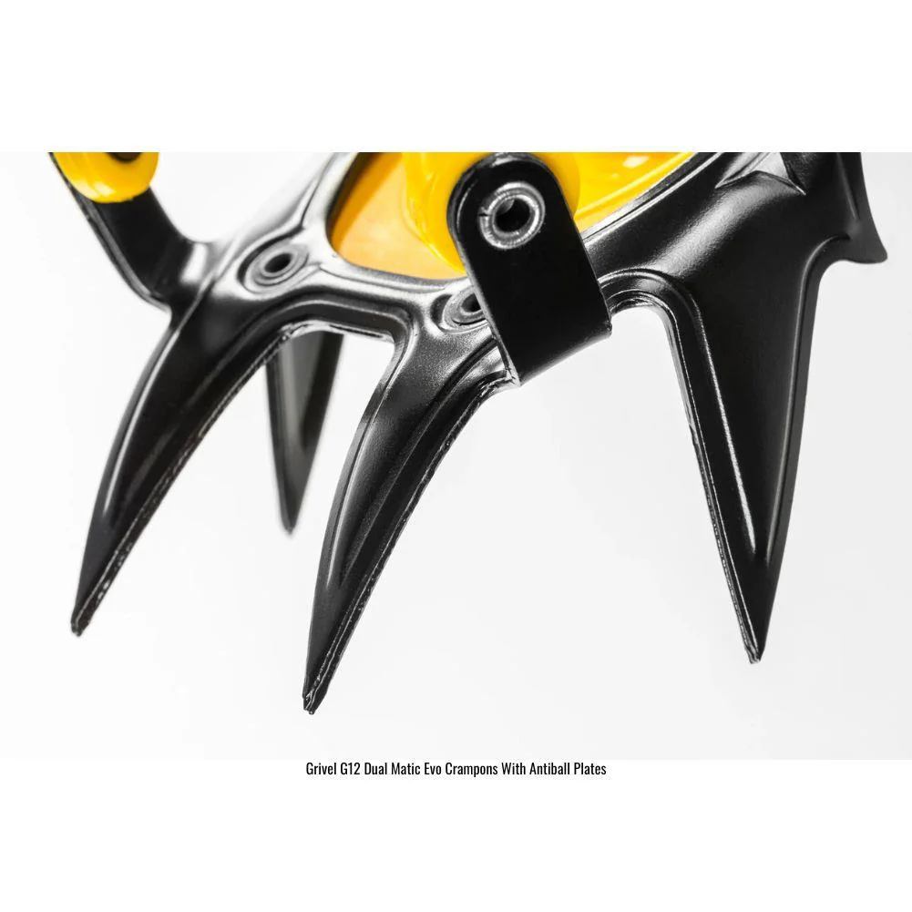 Grivel G12 Dual Matic Evo Crampons With Antiball Plates - Image 2