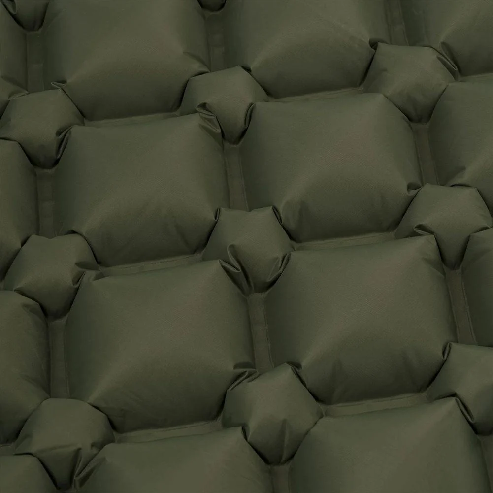 Highlander Nap-Pak Inflatable Sleeping Mat (Olive Green) - Image 3