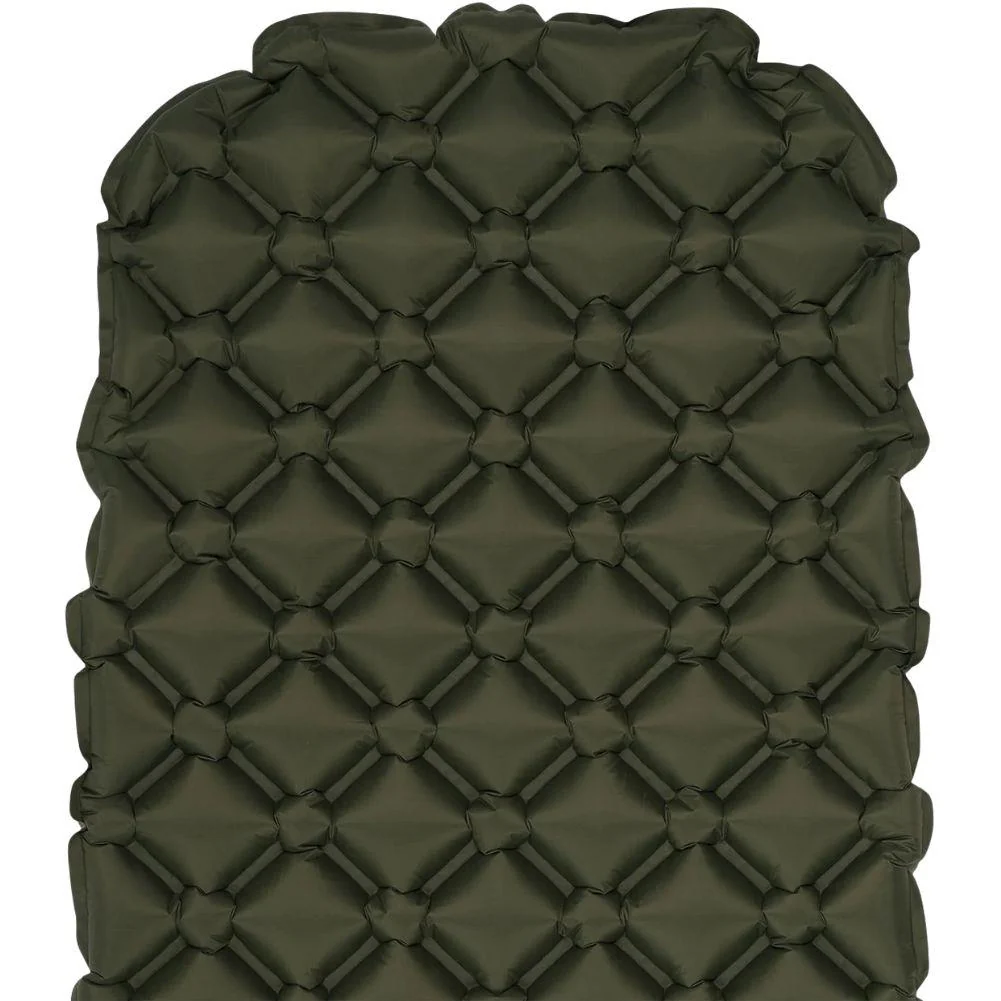 Highlander Nap-Pak Inflatable Sleeping Mat (Olive Green) - Image 6