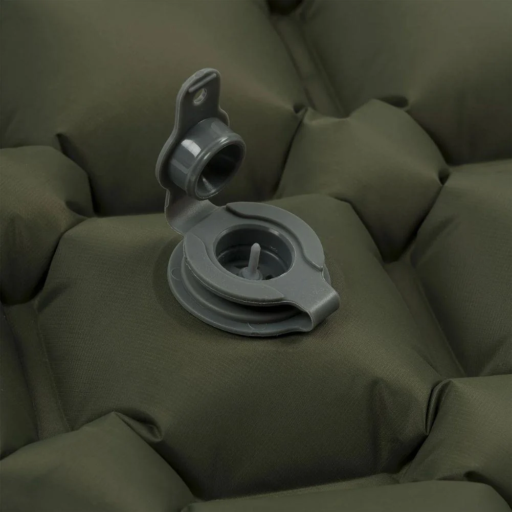 Highlander Nap-Pak Inflatable Sleeping Mat (Olive Green) - Image 7