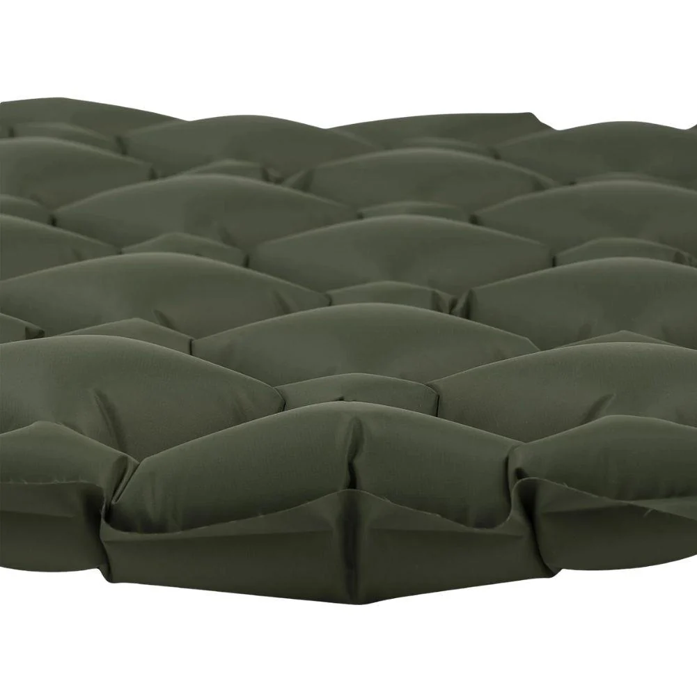 Highlander Nap-Pak Inflatable Sleeping Mat - XL (Olive Green) - Image 5