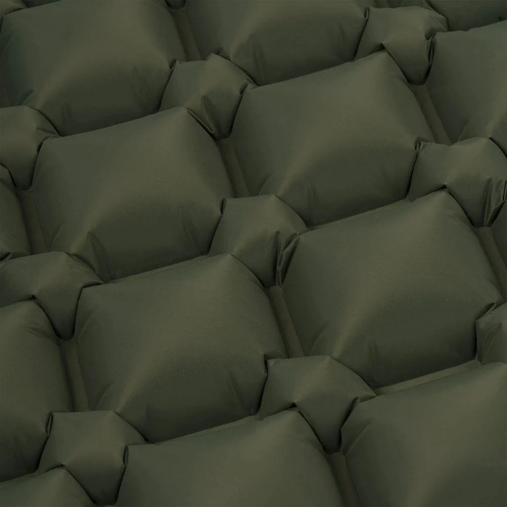 Highlander Nap-Pak Inflatable Sleeping Mat - XL (Olive Green) - Image 6