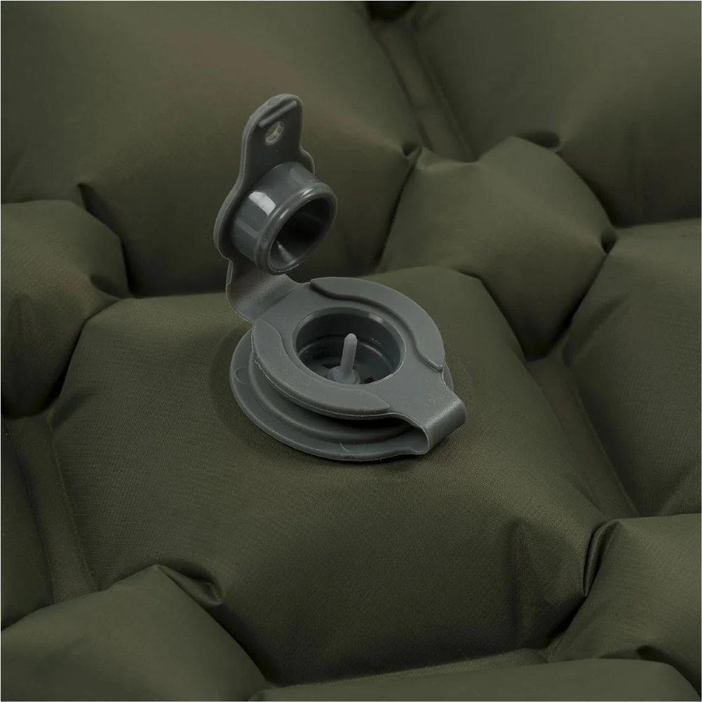Highlander Nap-Pak Inflatable Sleeping Mat - XL (Olive Green) - Image 7