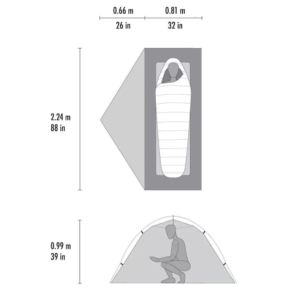 Hubba Hubba LT 1 Tent - 1-Person Backpacking Tent (Green) - Image 11