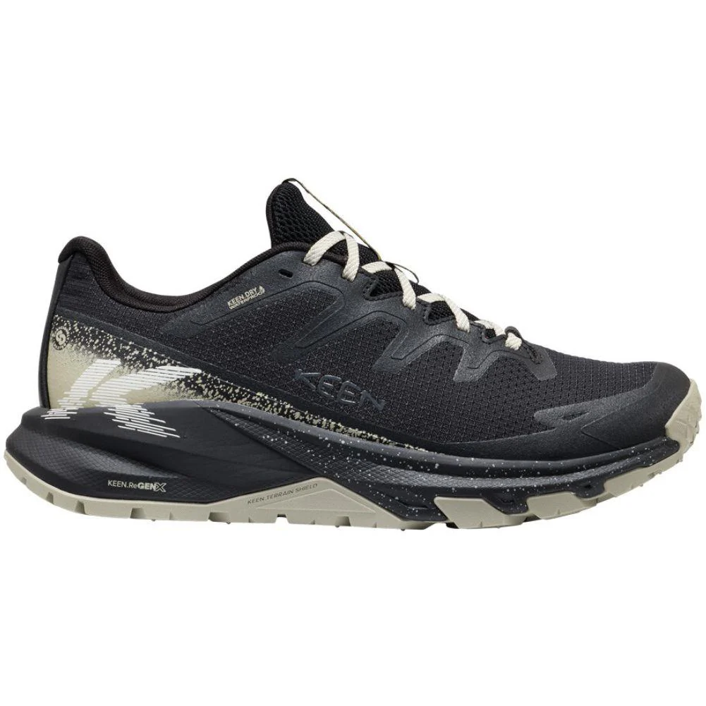 Keen Men's Targhee Apex Waterproof Hiking Shoe (Black/Abbey Stone)