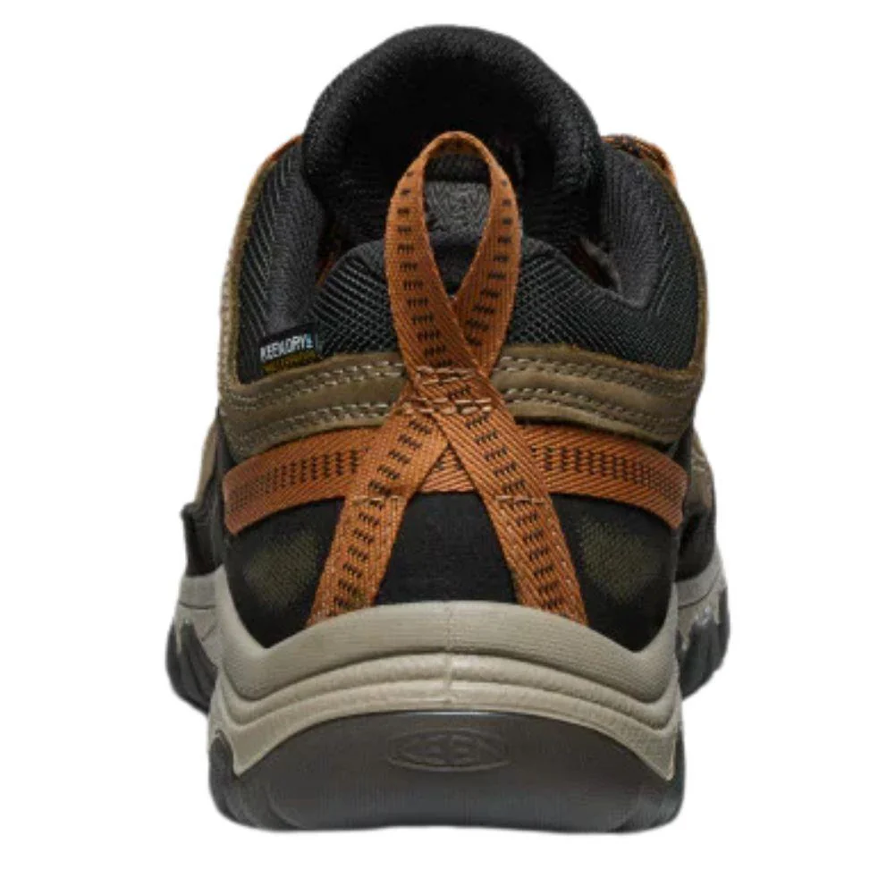 Keen Men's Targhee IV Waterproof Hiking Shoe (Sea Turtle/Roasted Pecan) - Image 5