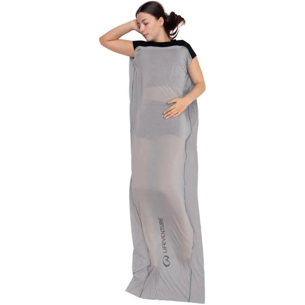 Lifeventure Cotton Sleeping Bag Liner - Rectangular (2026) - Image 3