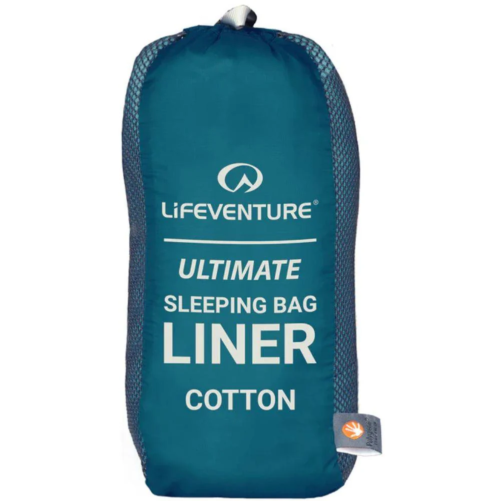 LifeVenture Cotton Ultimate Sleeping Bag Liner (Rectangular) - Image 4