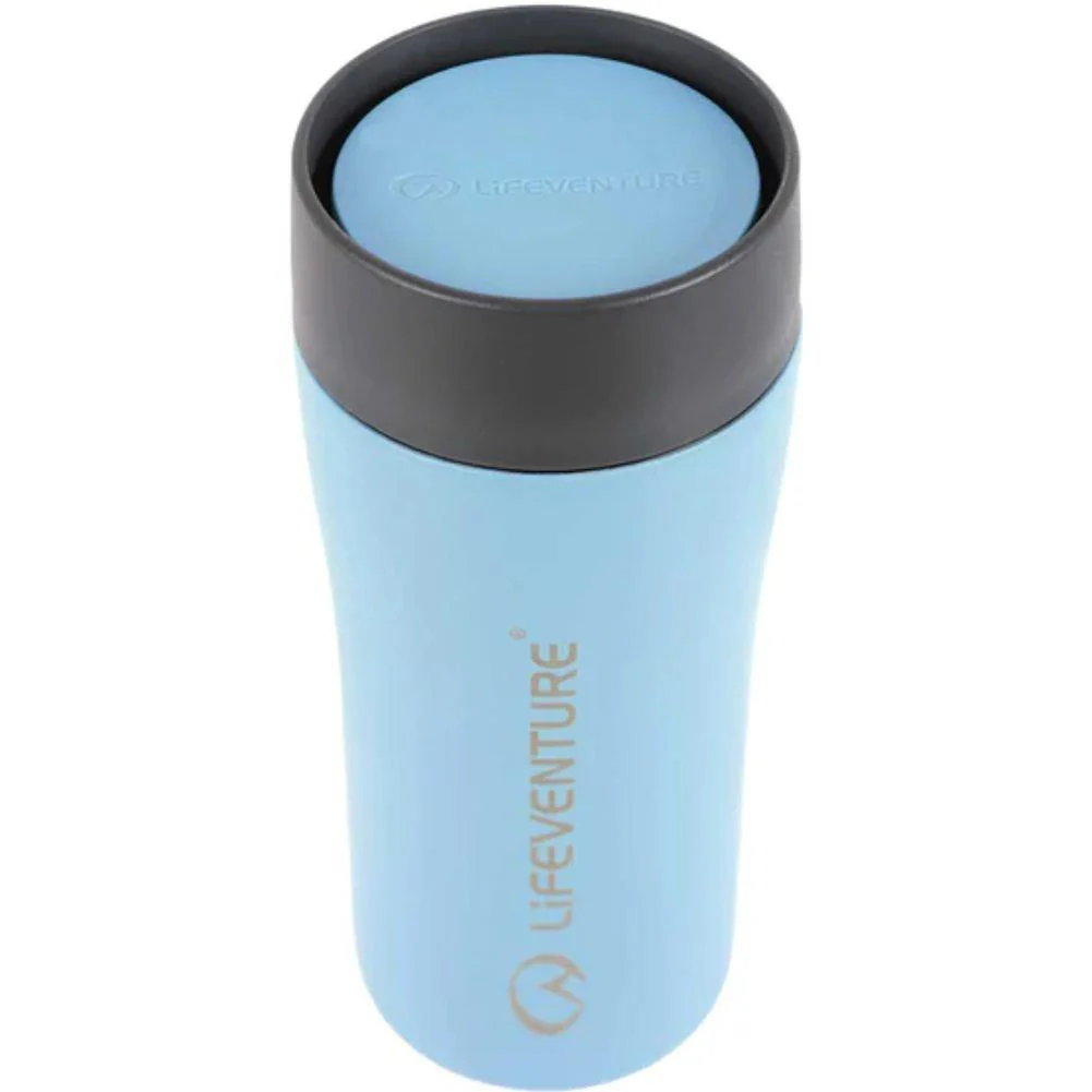Lifeventure One-Touch 350ml Thermal Mug (Ice Blue) - Image 3