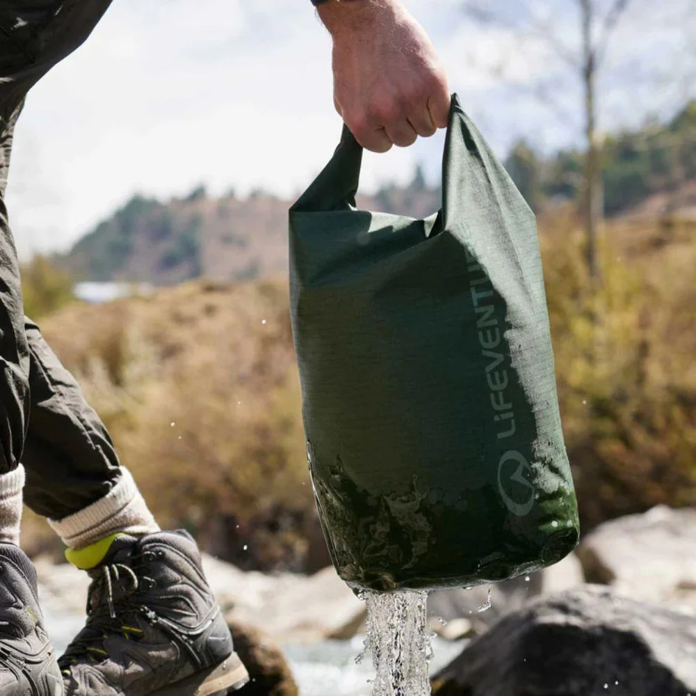 Lifeventure Storm Dry Bags - 10L (Olive) - Image 4