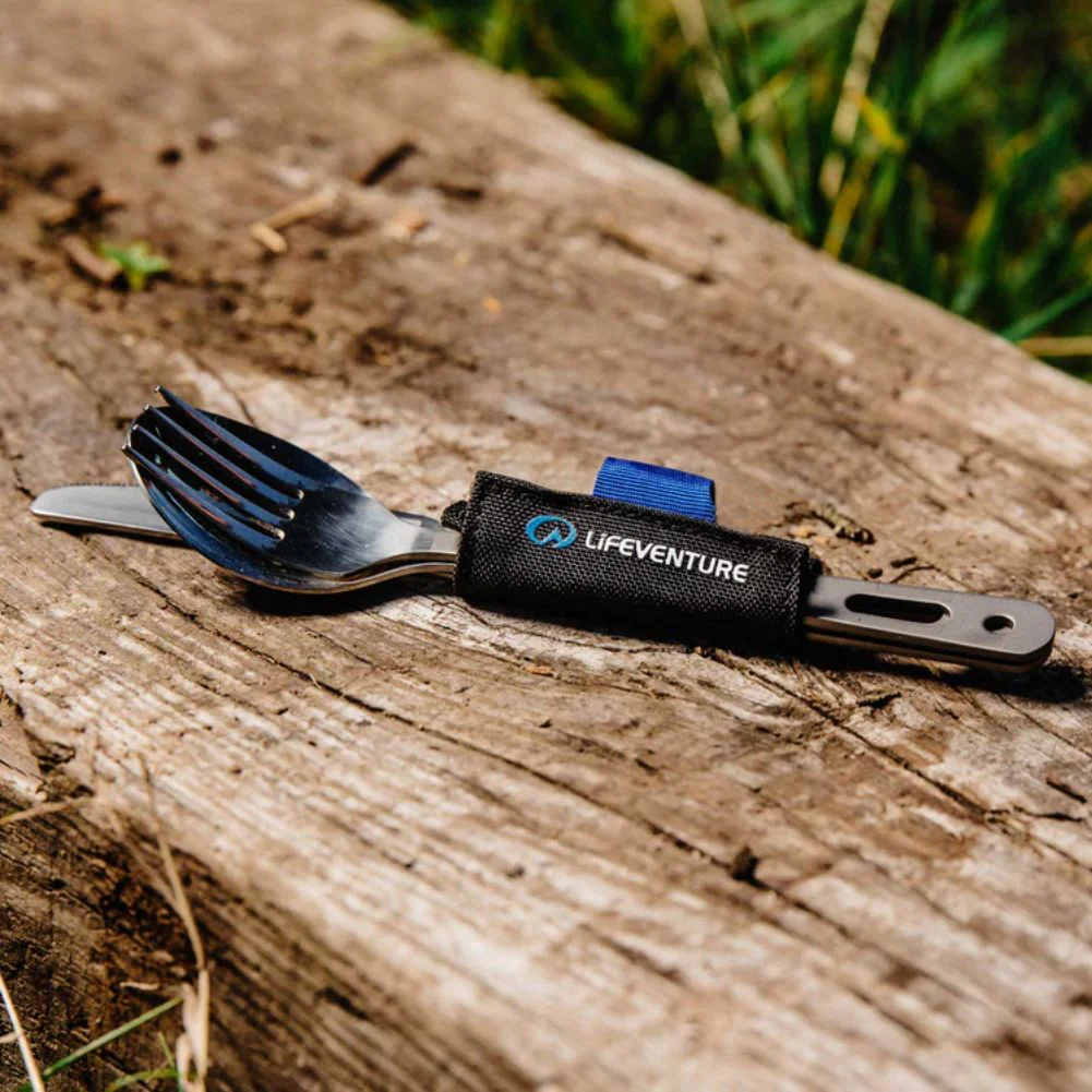LifeVenture Titanium Cutlery Set - Image 4