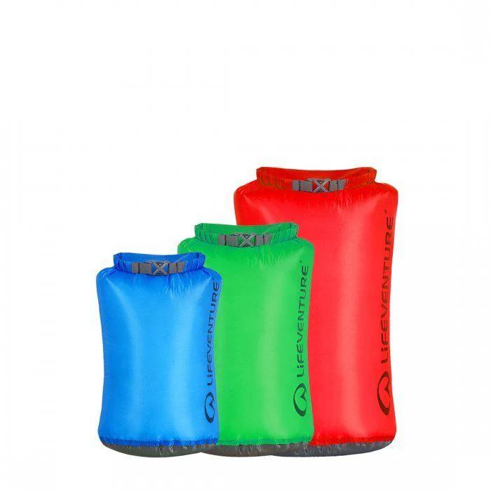 Lifeventure Ultralight Dry Bag Set of 3