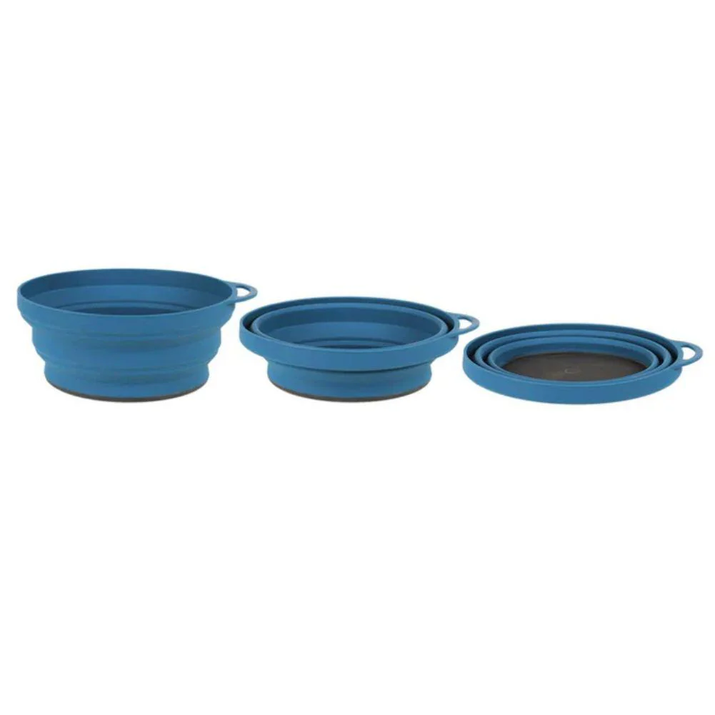 Lifeventures Ellipse Collapsible Bowls (Navy) - Image 2
