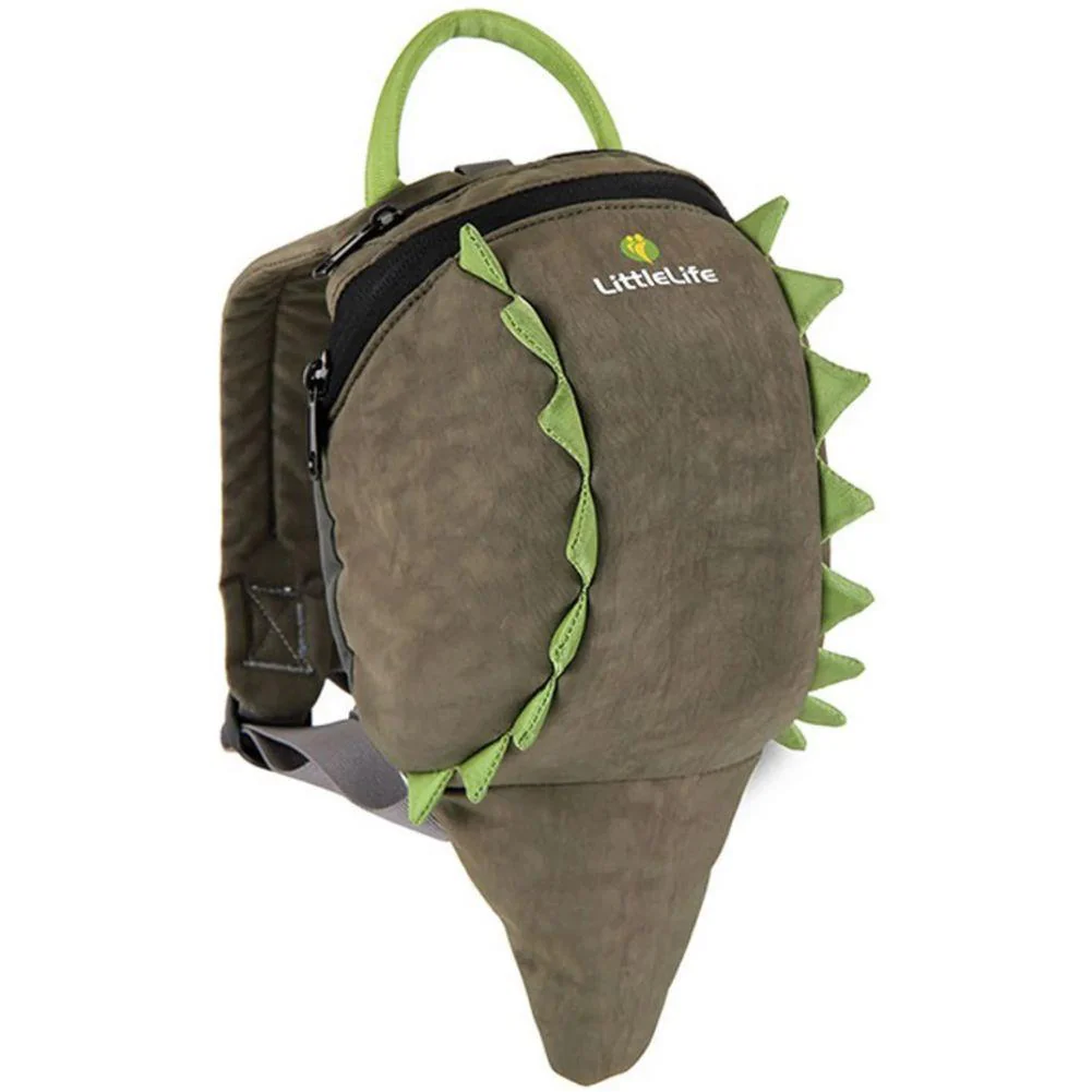 Littlelife Toddler Crocodile Toddler Backpack with Rein (1-3 Years)