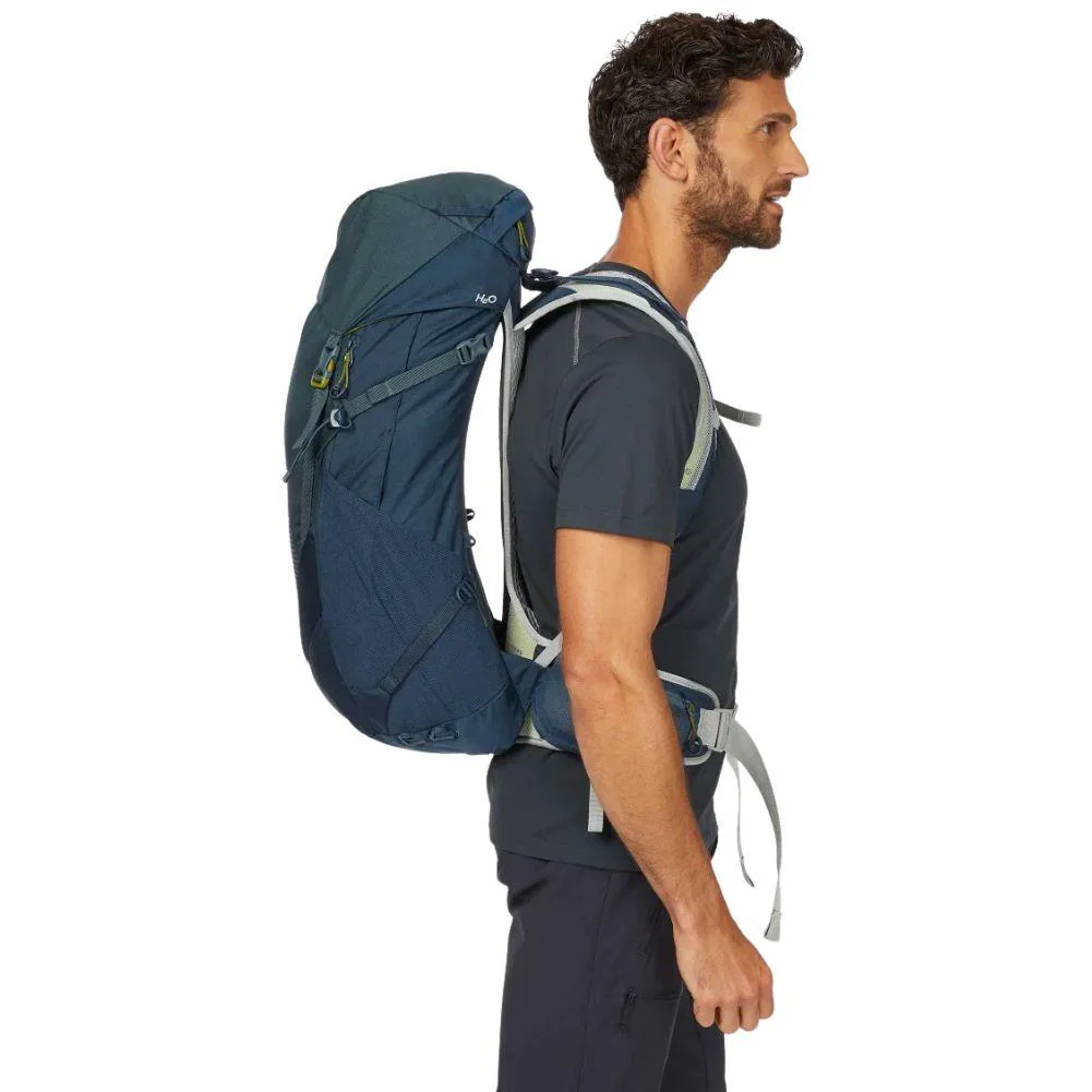 Lowe Alpine AirZone Trail 30L Hiking Pack (Tempest Blue/Orion Blue) - Image 4