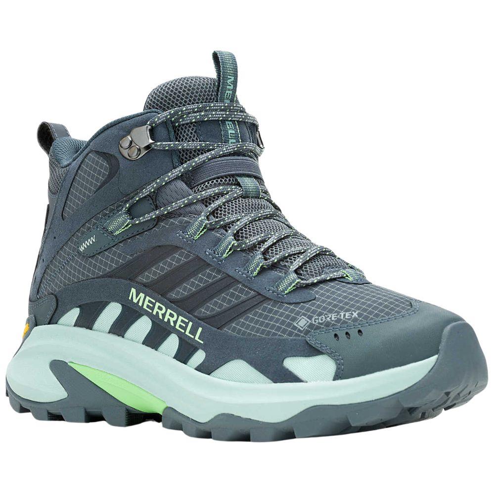 Merrell Men's Moab Speed 2 Mid GORE-TEX Walking Shoes (Slate) - Image 4
