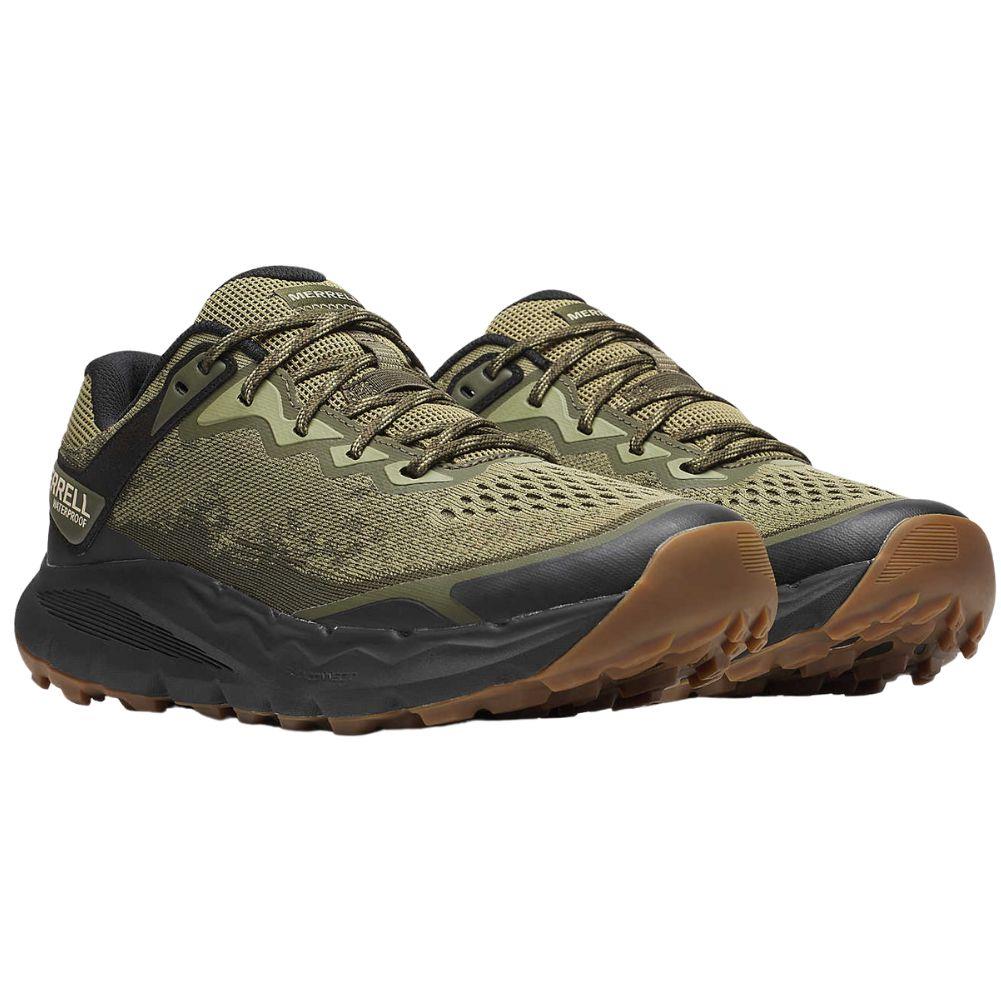 Merrell Men's Nova 4 Waterproof Trail Shoes (Drab) - Image 2