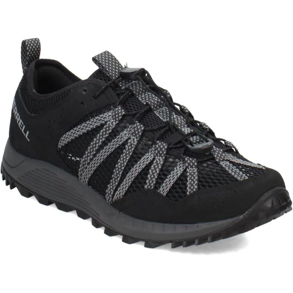 Merrell Men's Wildwood Aerosport Walking Shoe - 9UK (Noir) - Image 3
