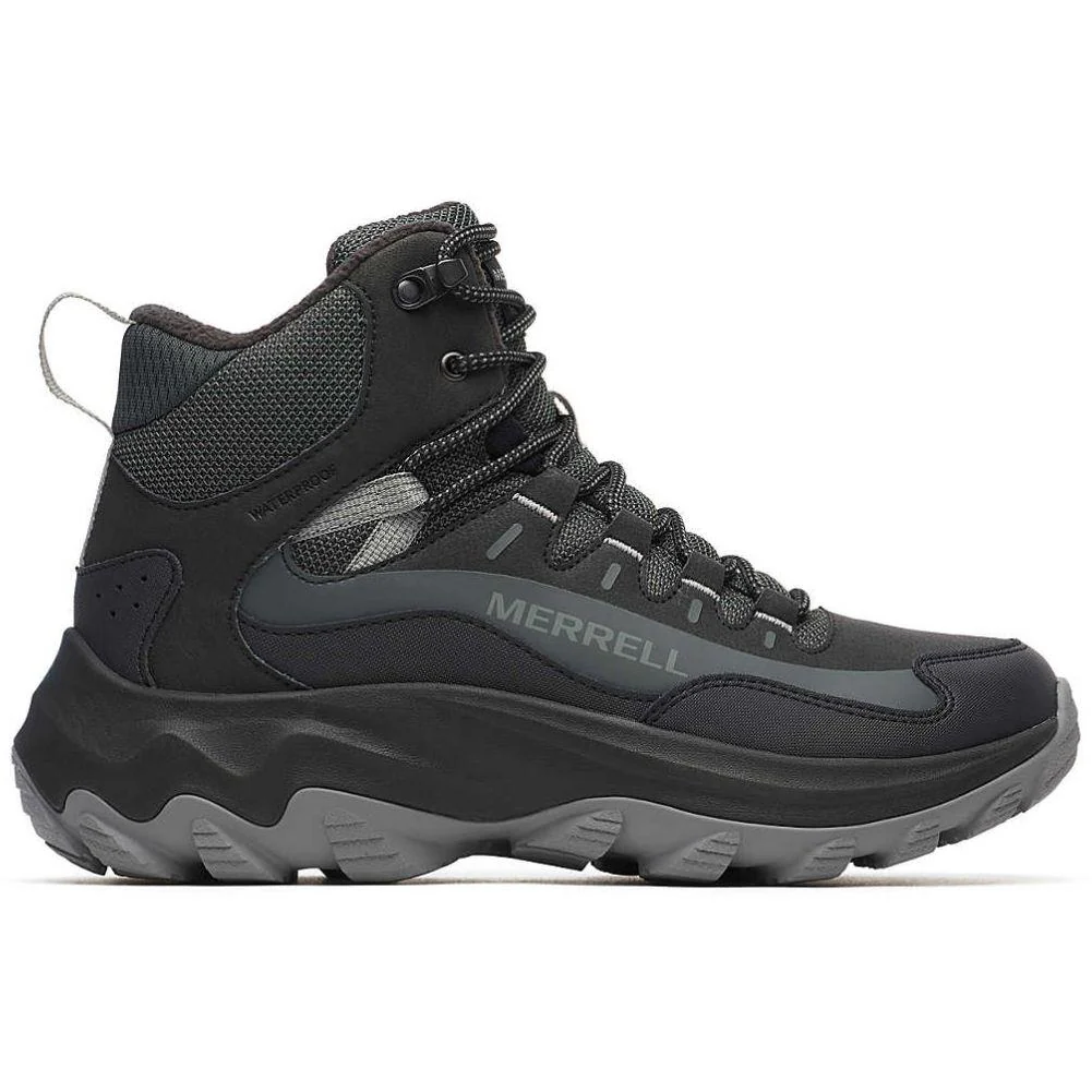 Merrell Women's Thermo Chill 2 Mid Waterproof Walking Shoes (Black)